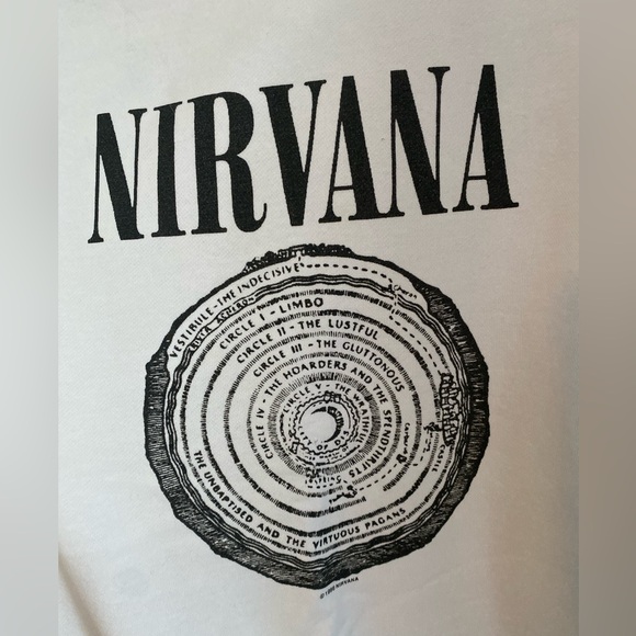Grunge Nirvana Crewneck Sweatshirt - Picture 3 of 10
